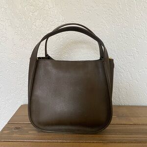 Madewell Olive Green Leather Handbag